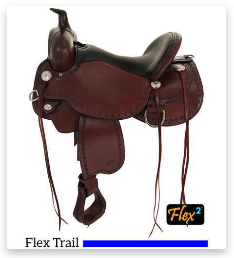 Circle Y Alpine Flex2 Western Trail Saddle