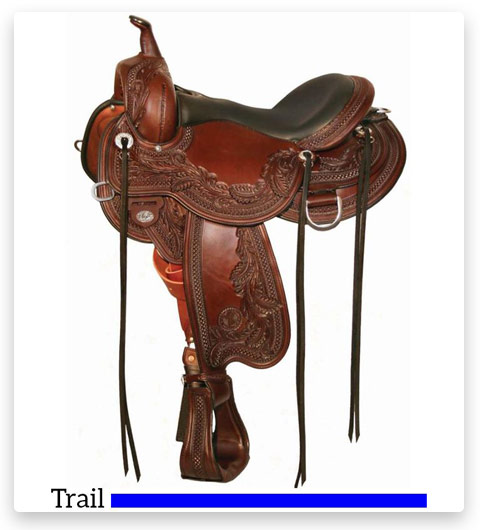 Circle Y Julie Goodnight Flex Western Trail Saddle