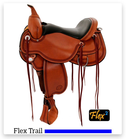 Circle Y Pioneer Flex Western Trail Saddle