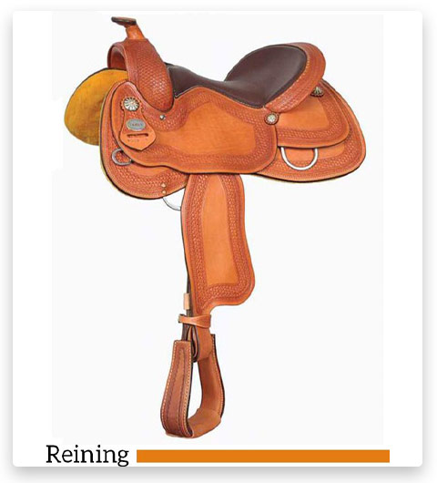 Crates Ladies Tooled Western Reining Saddle 4521