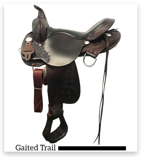 High Horse Gaited Western Trail Saddle 6870