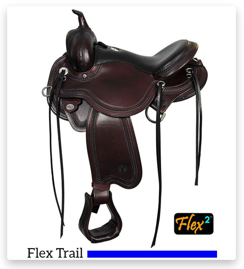 Julie Goodnight Blue Ridge Flex Western Trail Saddle