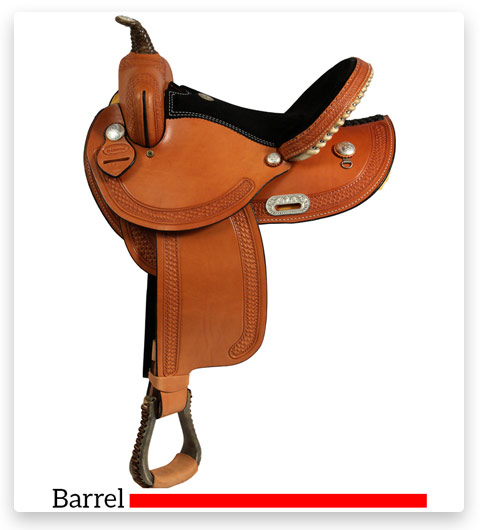 Martin Saddlery Cervi Crown C Barrel Racer Saddle