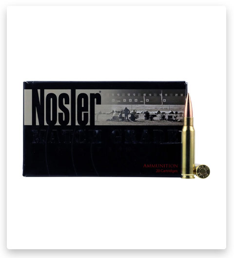 Nosler Match Grade .308 Winchester Tail Brass Cased