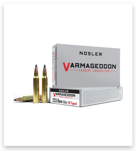 Nosler Varmageddon .223 Remington Flat Base Tipped Brass