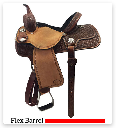 Reinsmann Molly Powell Flex Barrel Saddle 4260