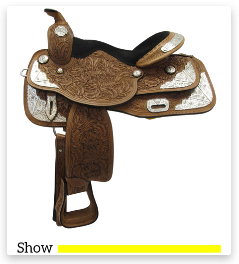 Royal King 7 Oaks Silver Show Saddle