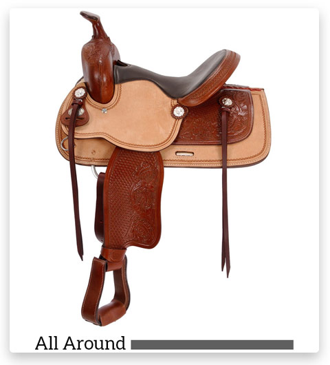 Royal King Jr. Premier Youth Western All Around Saddle