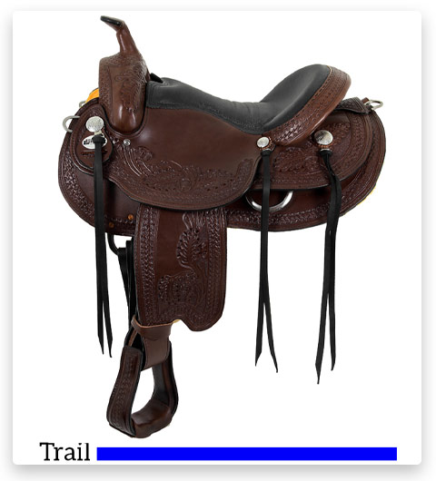 South Bend Co Syracuse Western Gaited Trail Saddle