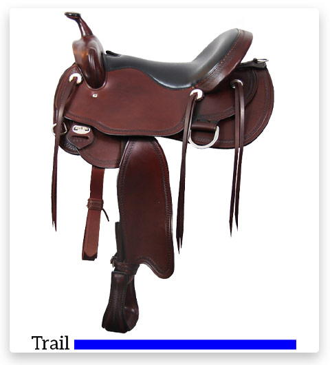 South Bend Saddle Co Frontier Lady Trail Western Saddle