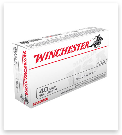 Winchester USA HANDGUN .40 Full Metal Jacket Brass