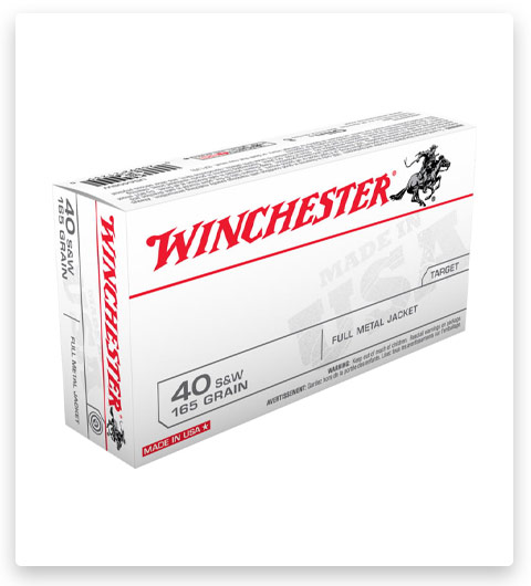 Winchester USA HANDGUN .40 S&W Full Metal Jacket Brass