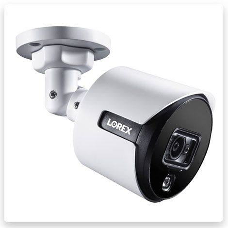 Lorex 4K Ultra HD Analog Active Deterrence Add-on Security Bullet Camera