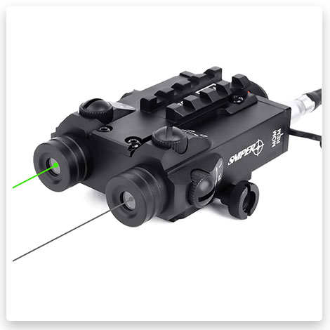 Sniper FL3000 Green/IR Laser Sight