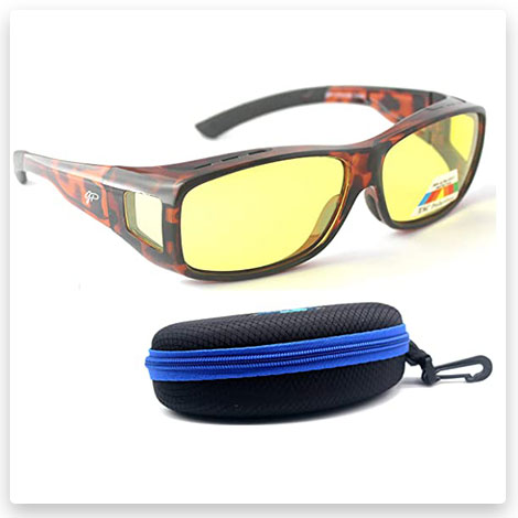 Fit Over Polarized Night Vision Glasses