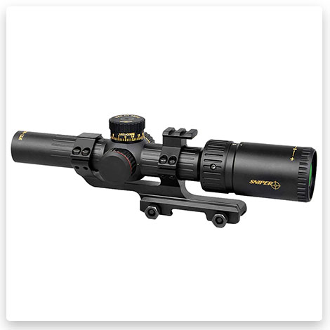 Sniper NT1-6X24 Scope Red/Green Illuminated Reticle