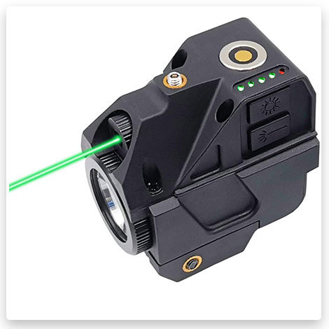 ARKSight Pistol Sight and LED Flashlight Combination