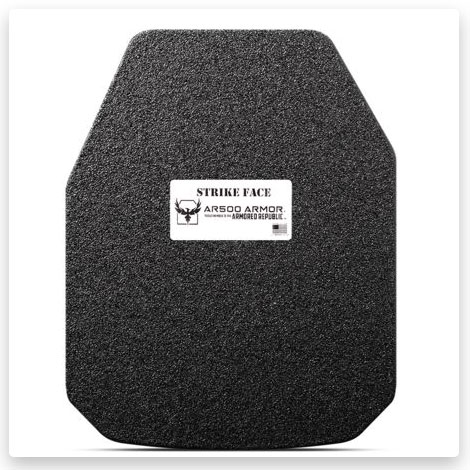 AR500 Flat Body Armor Plate