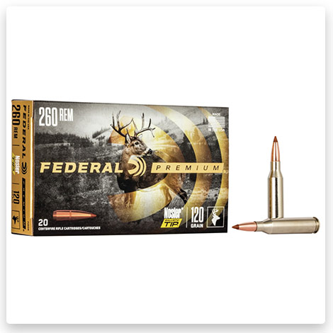 25-06 Remington - 120 Grain Nosler Ballistic Tip - Federal Premium