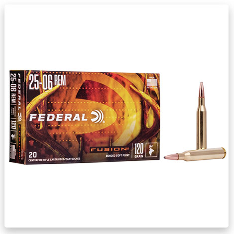 25-06 Remington - 120 Grain Fusion Soft Point - Federal Premium