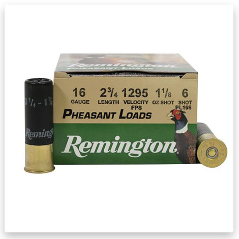 16 Gauge - 1 1/8 oz 2.75" Centerfire Shotgun Ammunition - Remington