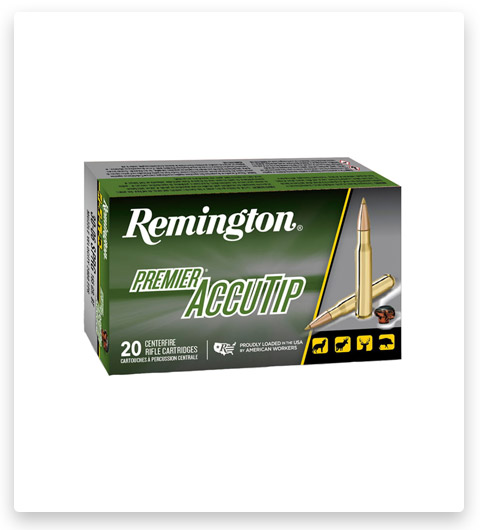 Remington Premier AccuTip-V Boat Tail Centerfire Rifle Ammunition