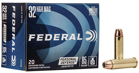 32 H&R Magnum – 85 Grain Jacketed Hollow – Federal Premium