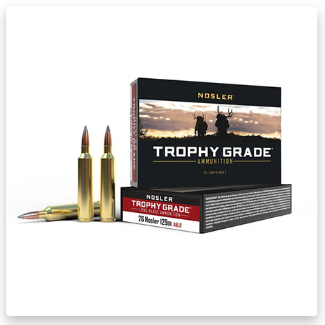 26 Nosler - 129 Grain AccuBond Long Range Brass Cased - Nosler