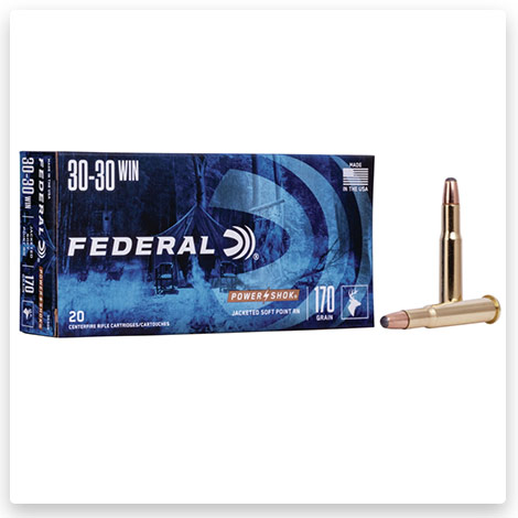 30-30 Winchester - 170 Grain Jacketed Soft Point - Federal Premium