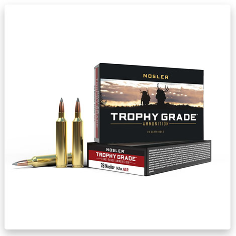 26 Nosler - 142 Grain AccuBond Long Range Brass Cased - Nosler