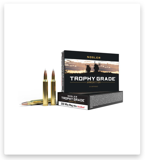 Nosler .300 Weatherby Magnum AccuBond Rifle Ammunition