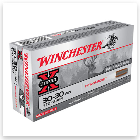 30-30 Winchester - 170 Grain Power-Point Brass Cased - Winchester