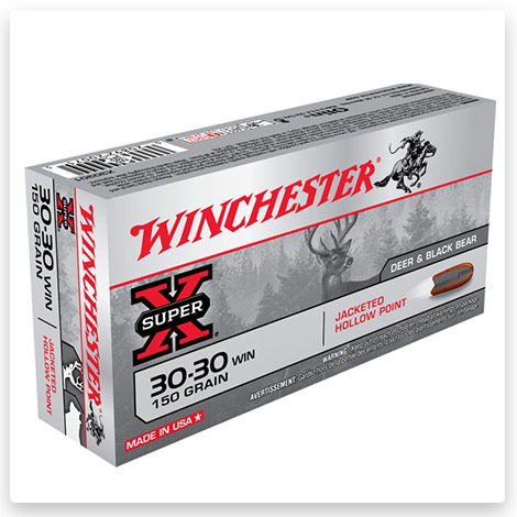 30-30 Winchester - 150 Grain Jacketed Hollow Point Brass Cased - Winchester