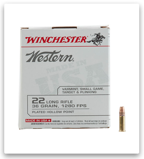 Winchester Western .22 Long Rifle Ammunition